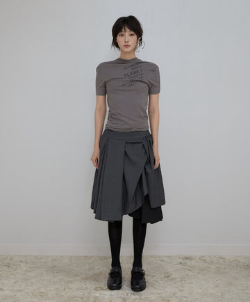 Asymmetrical Layered T-Shirt